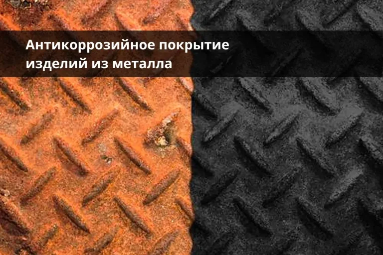 Антикоррозийное покрытие изделий из металла
