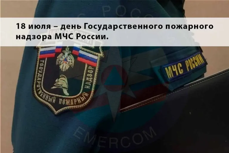 18 июля – день Государственного пожарного надзора МЧС России